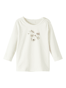 Langarmshirt Nbfbirtha Whisper White
