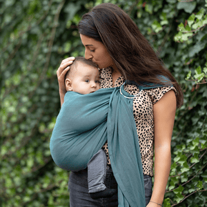 Babytragetuch Ring-Sling Ultraleicht Hamburg Forest