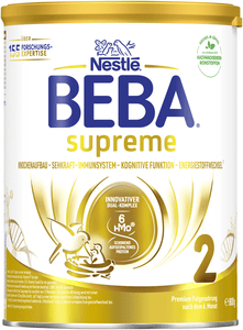 Nestlé BEBA SUPREME 2 Folgemilch 800g nach dem 6. Monat