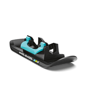 Wheelblades XL Ski Enkel voor kinderwagen zwart/blauw