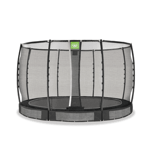EXIT Allure Premium Bodentrampolin ø366cm - schwarz