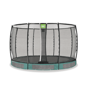 EXIT Allure Premium Vloertrampoline ø366cm - groen