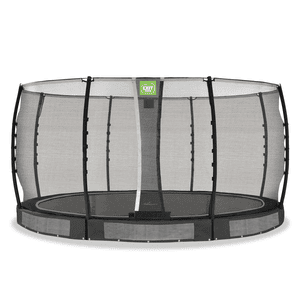 EXIT Allure Classic Bodentrampolin ø 427cm - schwarz