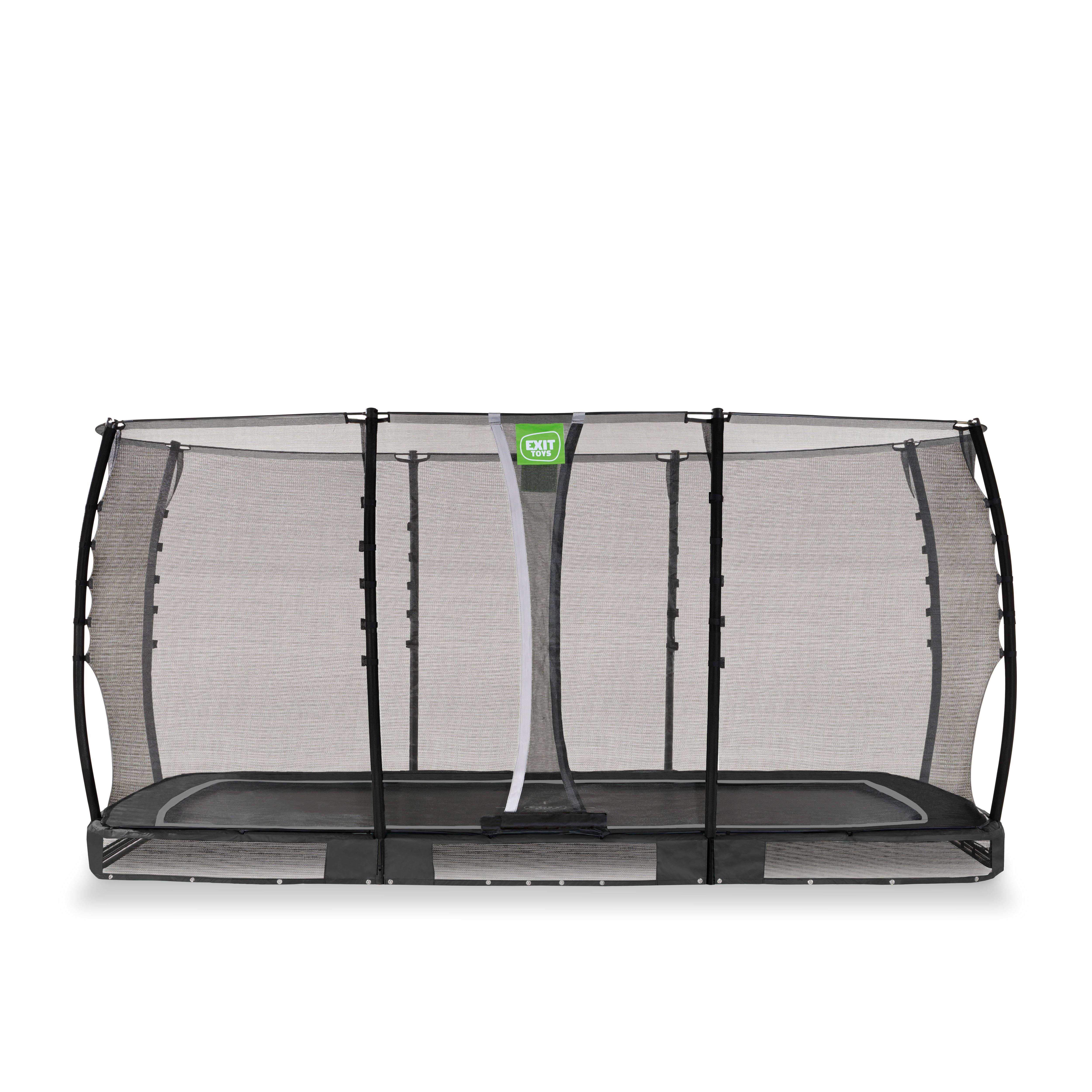 EXIT Allure Classic grond trampoline 244x427cm - zwart