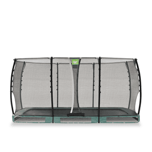 EXIT Allure Classic Bodentrampolin 244x427cm - grün
