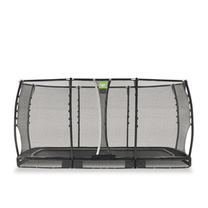 EXIT Allure Premium Vloertrampoline 244x427cm - zwart