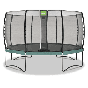 EXIT Allure Class ic trampolina ø427cm - zielona