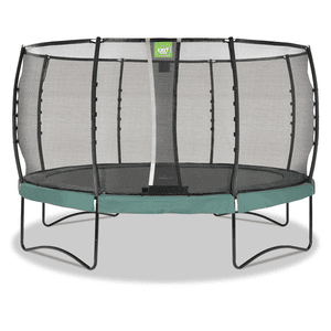 EXIT Cama elástica Allure Premium ø427cm verde