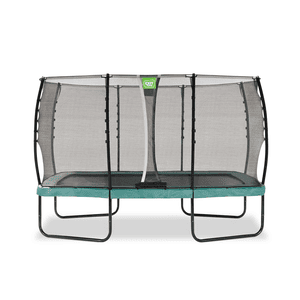 EXIT Allure Class ic trampolina 214x366cm - zielona
