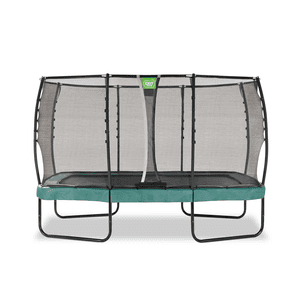 EXIT Allure Premium Trampolina 214x366cm - zielona