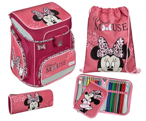 EasyFit Schulranzen - Set Minnie Mouse