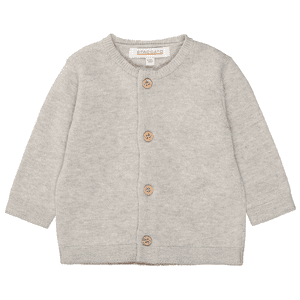 Cardigan gris melange