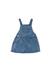 Salopette enfant blue stretched denim