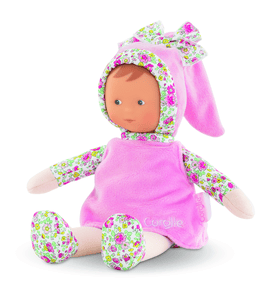 Mon Doudou Miss Pink Flower Garden 25 cm