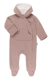 Buzo infantil Sweat Overall bamms rosa