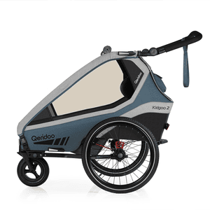 Kidgoo2 Navy Blauw kinderfietskar