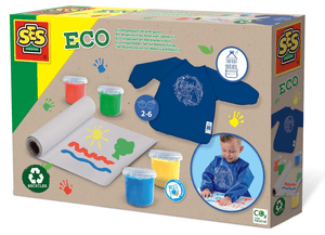 e® ECO Vingerverf Set met Knutselschort