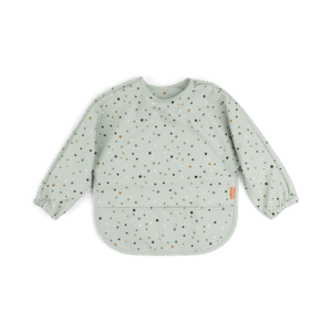 Mouw Slabbetje Happy dots Groen