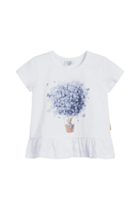 Camiseta Hust & Claire Atina White