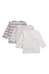 Hust & Claire camisas de manga larga Alda White sand Paquete de