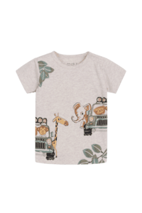 Hust & Claire T-shirt Anker Tarwe gemêleerd