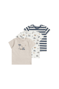 Hust & Claire T-Shirts Asmo Ivory 3er Pack
