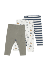 Hust & Claire Leggings pack de 3 Lukas Ivory