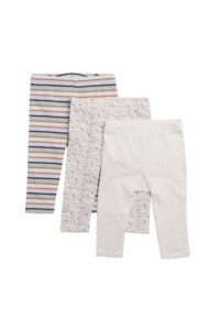 Hust & Claire Leggings Liva White sand 3-pack