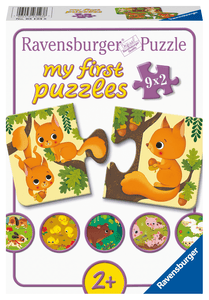 Mijn first puzzel - Dieren en hun kinderen