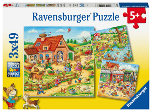 3x49 Vakantie op het platteland puzzel