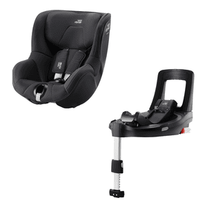 Kindersitz Dualfix 3 i-Size Fossil Grey inklusive Flex Base iSENSE