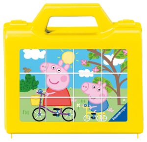 Würfelpuzzle - Spaß mit Peppa