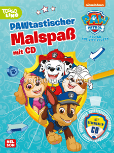 PAW Patrol: PAWtastischer Malspaß mit CD