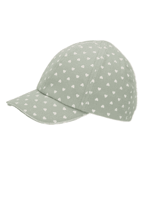 Baseball-Cap Herzen mittelgrün