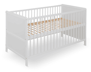 Cuna godnat 70 x 140 cm blanco