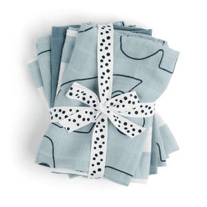 Washandje 5-pack Hert friends Blauw