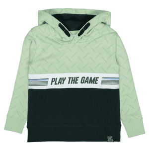 Hoodie light menthe