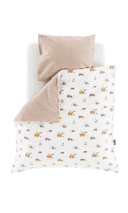Parure de lit enfant petite ferme 80x80 cm