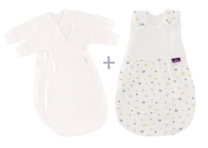 Saco de dormir para bebés LIEBMICH Juego de 3 piezas BrummBrumm