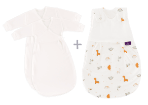 Baby slaapzak LIEBMICH 3st. set Dinolino