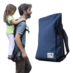 HOMB Huckepack-Tragerucksack marineblau