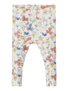 Leggings Nbfdiane White Alyssum