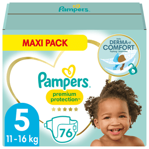 Premium Protection ,vel. .5 Junior , 11-16 kg, maxi balení (1x 76 plen)