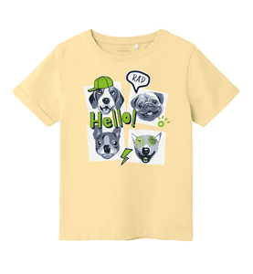 T-Shirt Nmmvux Double Cream