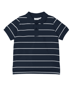 Poloshirt Nmmvolo Donker Sapphire