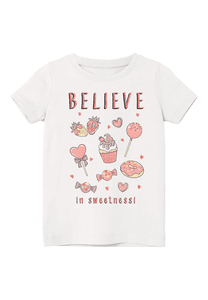 T-Shirt Nmfveen White Alyssum