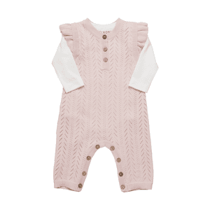 Pippi Set Body & Knit Romper Magano Calcite