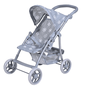 Passeggino leggero per bambole  Liba - royal grey