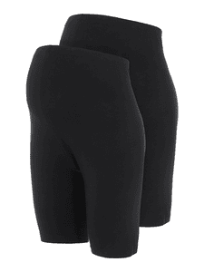 Zwangerschap shorts MLSANNI 2-pack black