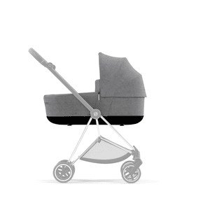 Kinderwagenaufsatz Lux Carry Cot für New Mios Manhattan Grey Plus